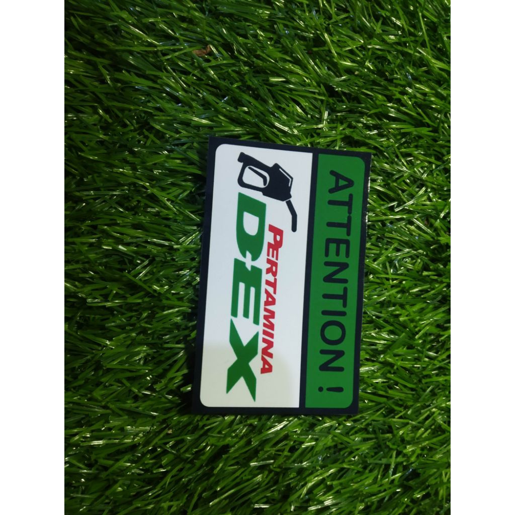 

stiker vinyl pertamina dex