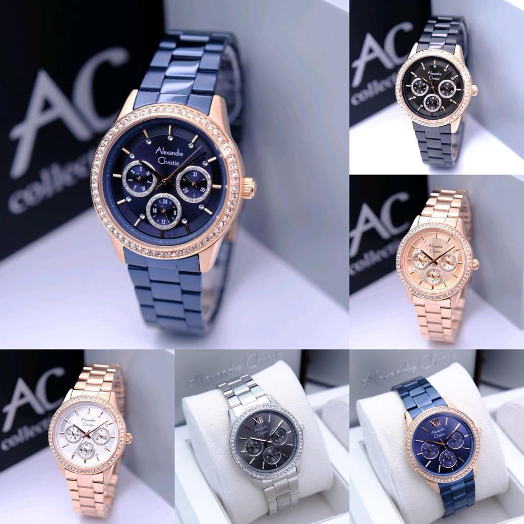 JAM TANGAN WANITA ALEXANDRE CHRISTIE AC 2A46 AC2A46 ORIGINAL TERBARU