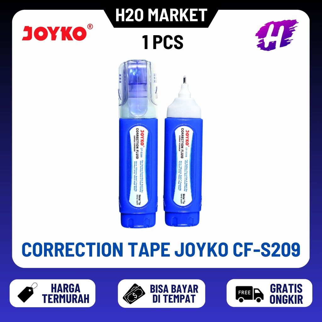 

JOYKO - Tip-X Cair Correction Fluid CF-S209 - 1 Pcs