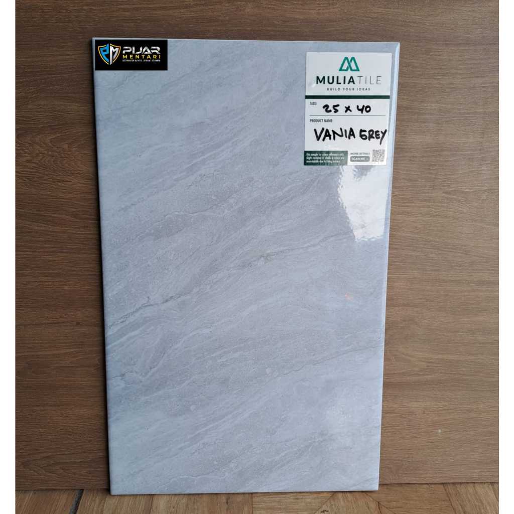 KERAMIK DINDING 25X40 MULIA TILE VANIA GREY