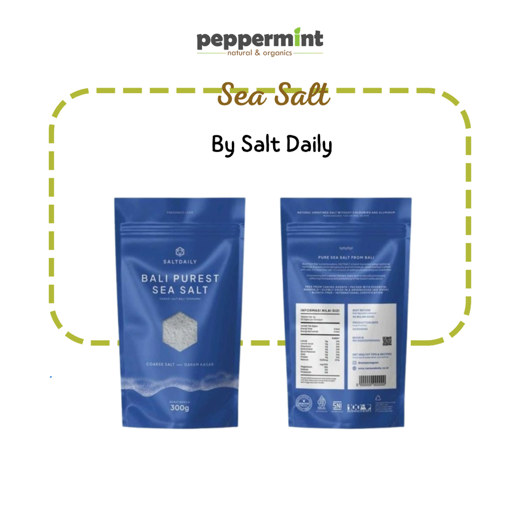 

Salt Daily Bali Purest Sea Salt 300 Gr