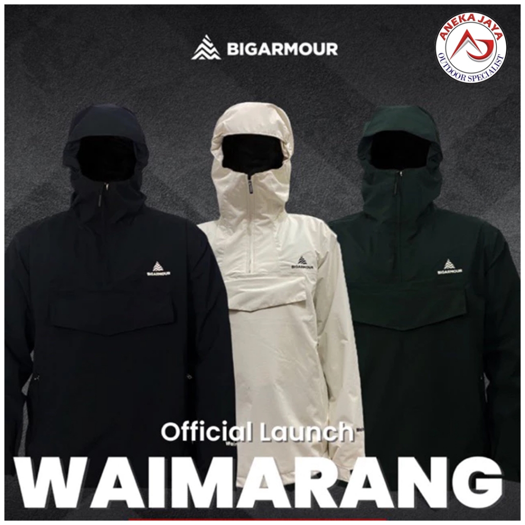 ANEKA JAYA- JAKET WATERPROOF WAIMARANG BIGARMOUR