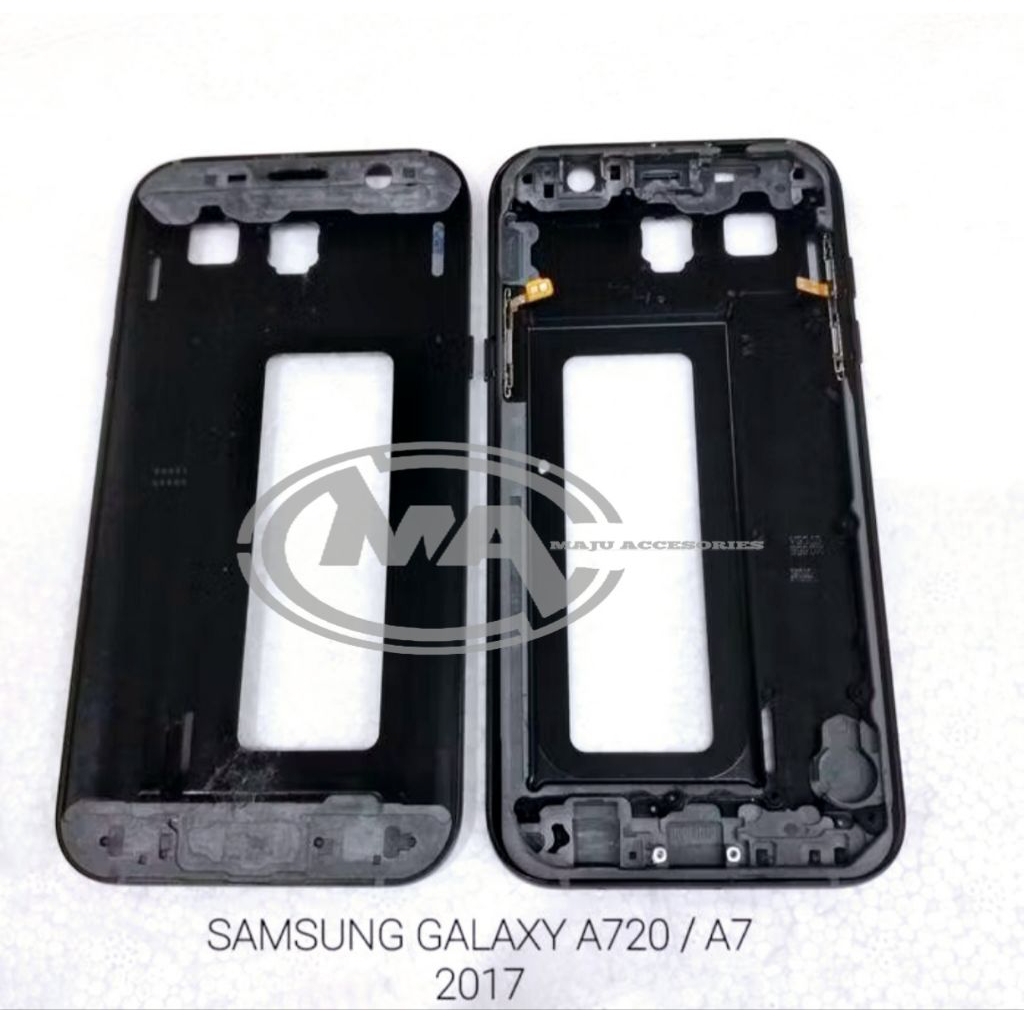 Middle Frame Tatakan Lcd Samsung Galaxy A720 / A7 2017 Frame Tatakan Tulang Tengah Lcd Kesing Housin