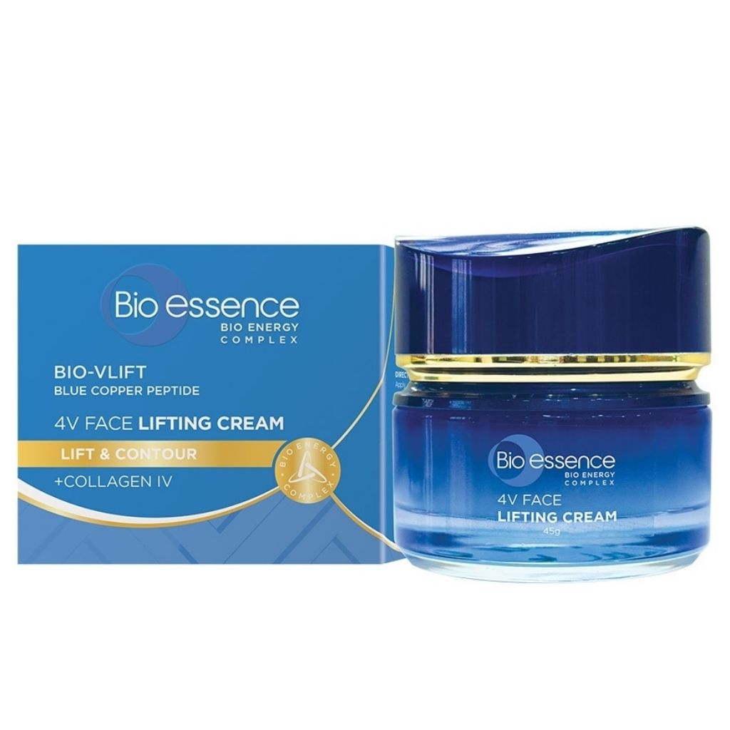 Cream Wajah Bio VLIFT 4V Face Lifting Cream LIFT & CONTOUR, Isi 45 gram Bio Essence