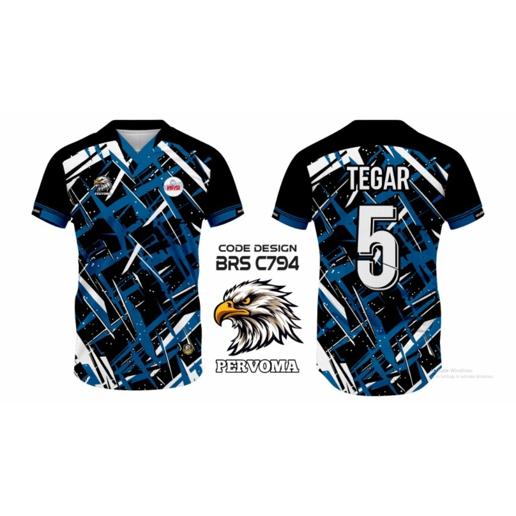 JERSEY VOLI/VOLLY PBVSI FULL PRINTING/CUSTOM