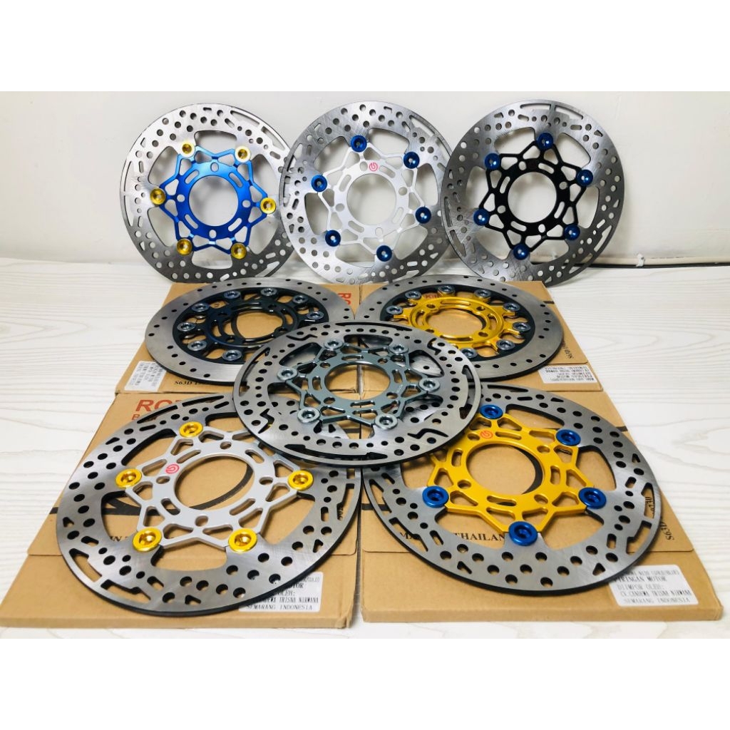 PIRINGAN 190mm PIRING CAKRAM 220mm BAUT 4 / PIRINGAN MODEL PSM 220mm JUPITER Z, JUPITER MX, VEGA, BE