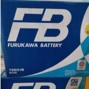 aki hybrid furukawa 75 AH (amper) N70Z sudah termasuk air