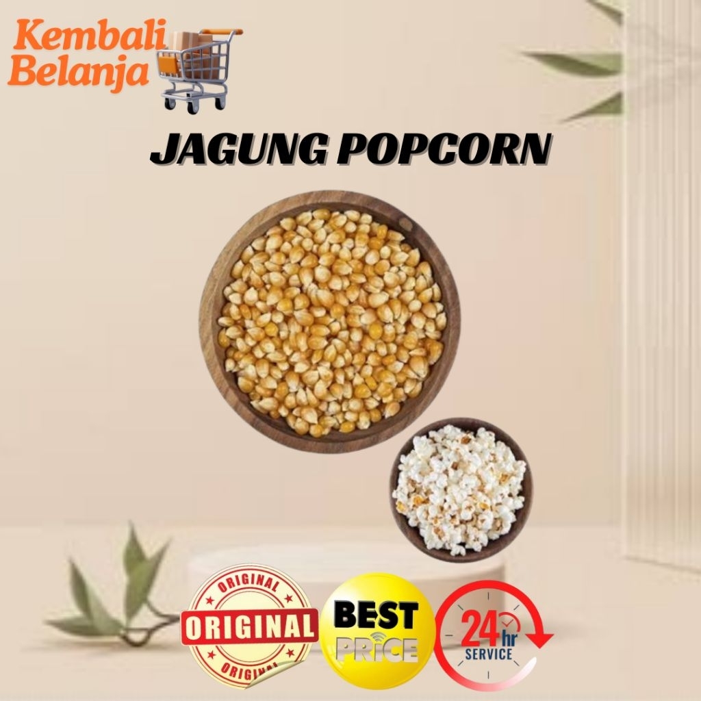 

Jagung PopCorn/ Jagung Pop Corn 250 Gram