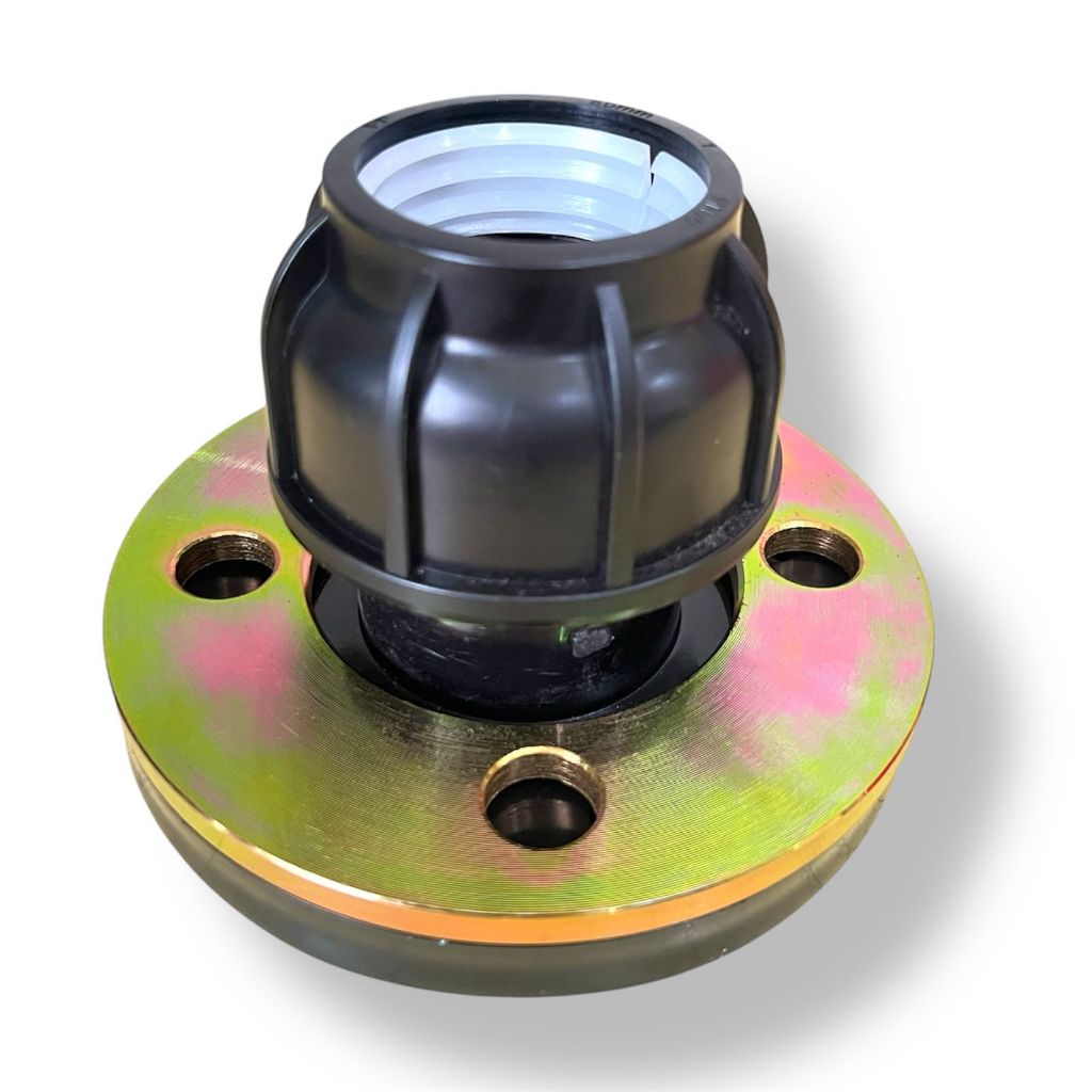 Flange adaptor compression Pipa HDPE 90 mm ( 3 inch )