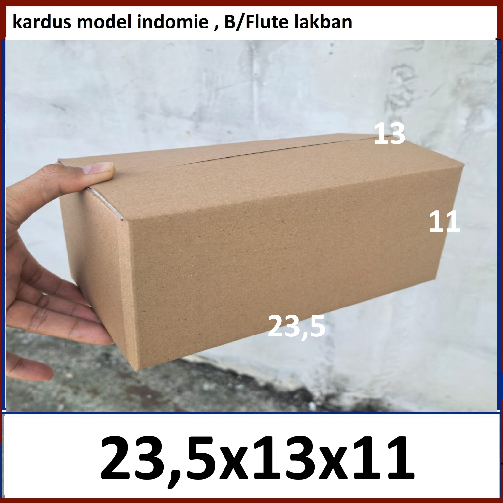 

Kardus 23,5x13x11 cm IND