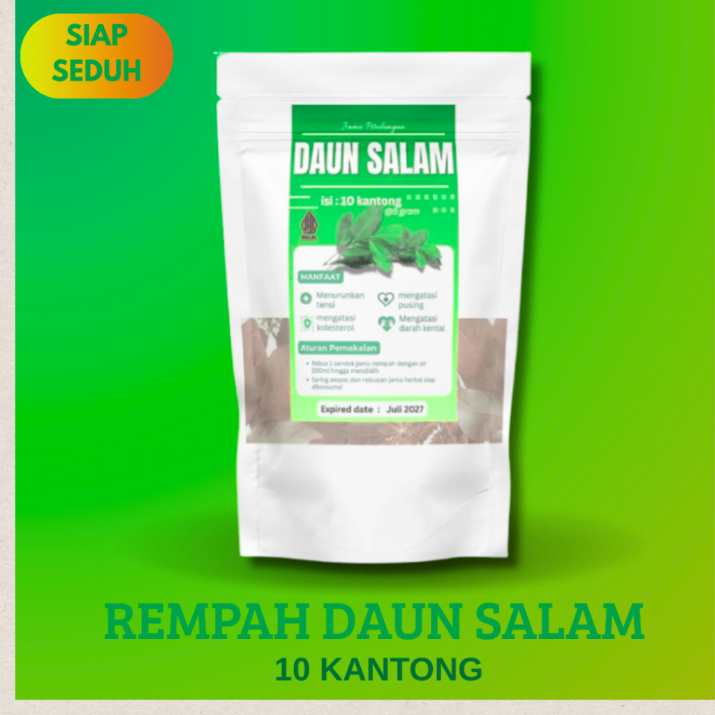 

rempah herbal daun salam 10 kantong