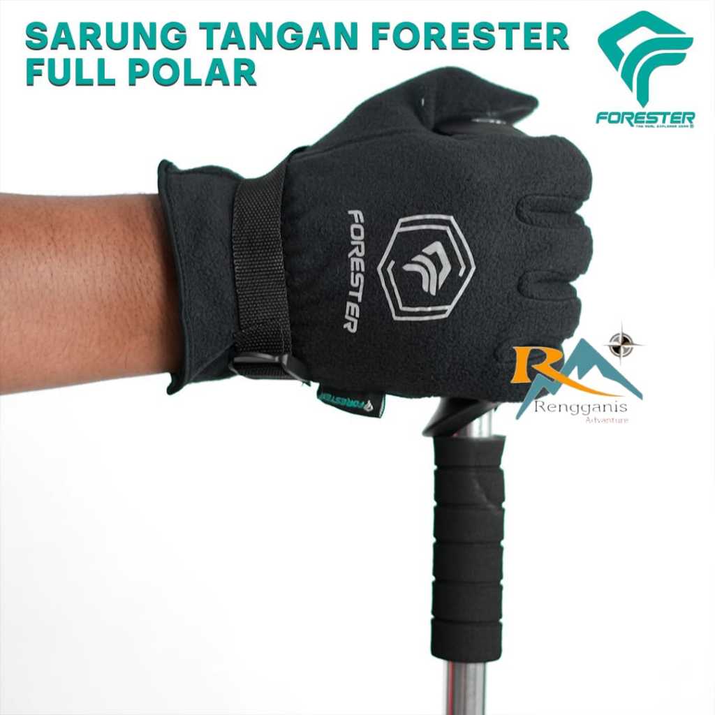 SARUNG TANGAN POLAR FORESTER SARUNG TANGAN OUTDOOR BERKENDARA SARUNG TANGAN UNISEX