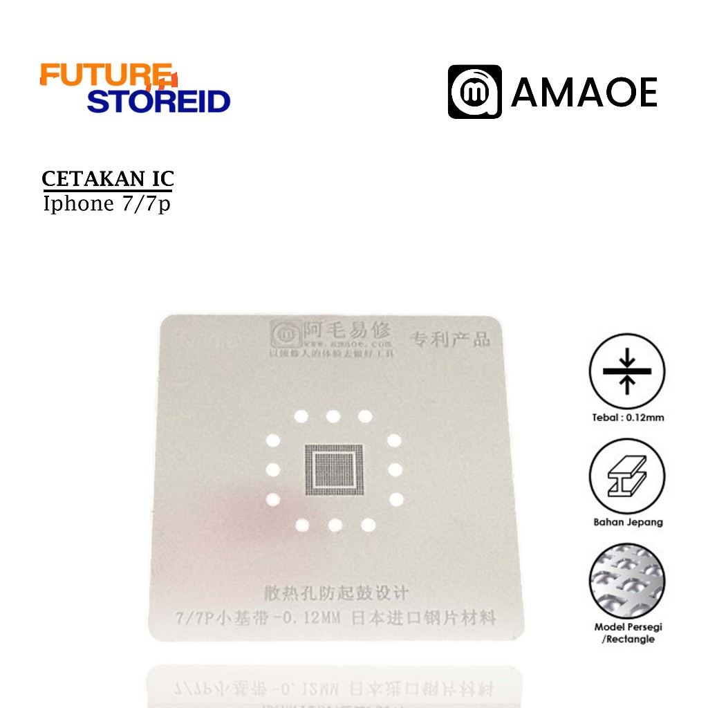 Cetakan IC BGA Amaoe Iphone 7/7p Baseband Qualcomm Original