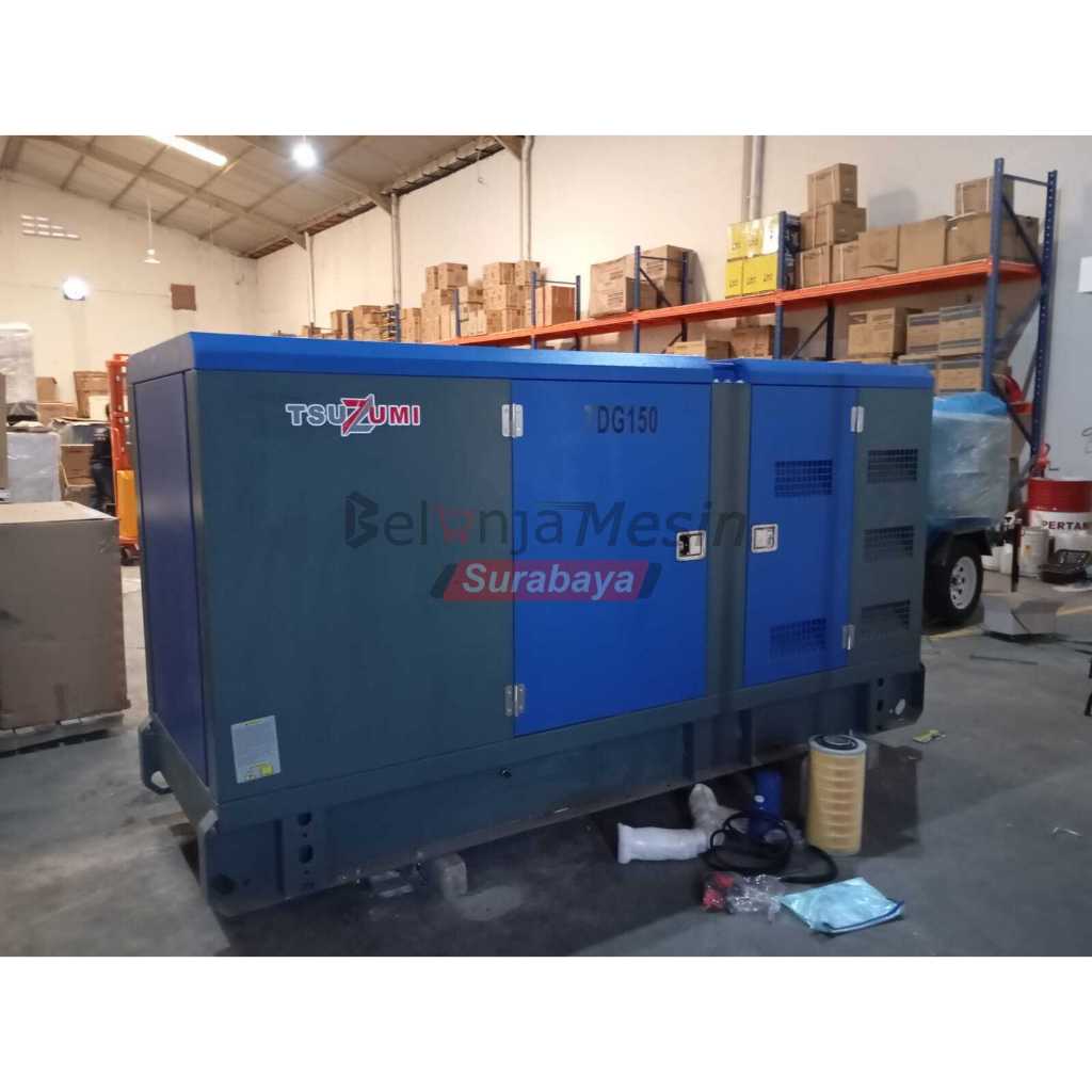 Genset Diesel 150 KVA Silent Diesel 3 Phase Tsuzumi TDG 150 Japan Technology