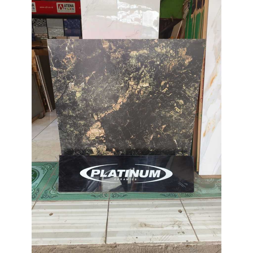 GRANITE 80X80 PLATINUM MATTE PADOVA BLACK