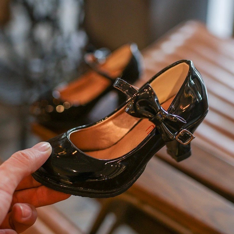 sepatu heels anak perempuan / sandal pesta anak cewek / sandal anak terbaru / sepatu heels anak pere