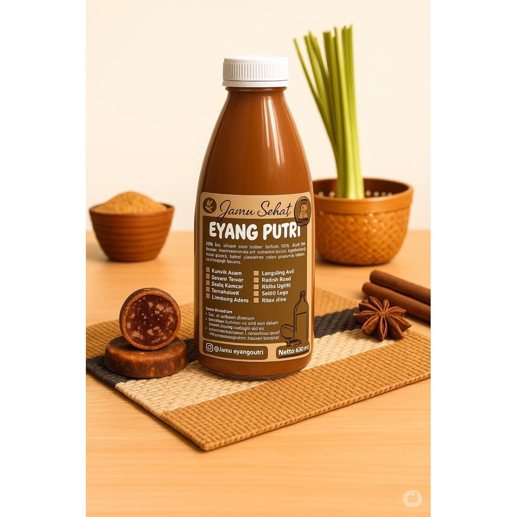 

Jamu Sehat - Jamu Sehat Eyang Putri 330ml rempah alami