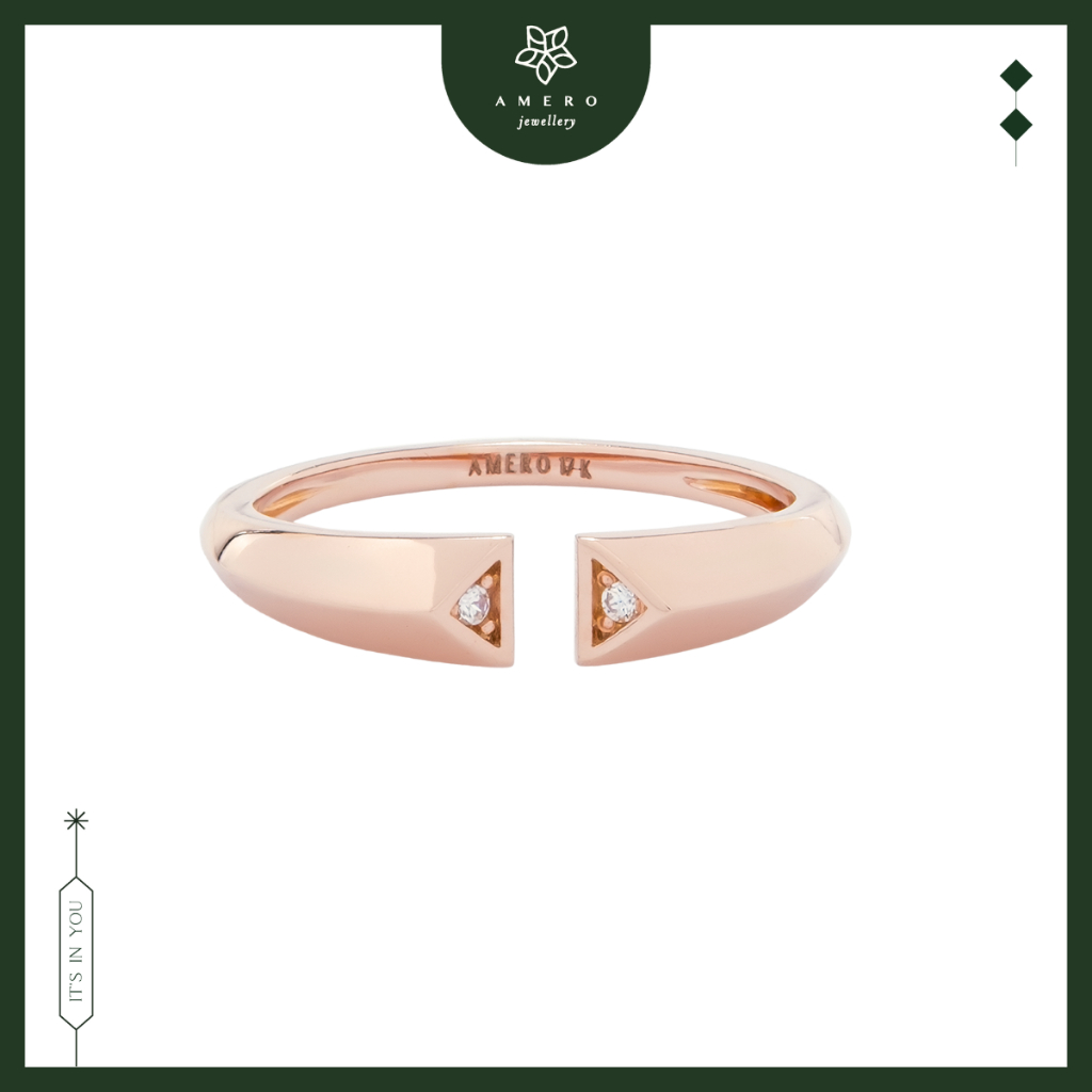 Cincin Emas 17K Vinci VR-62 Amero Jewellery