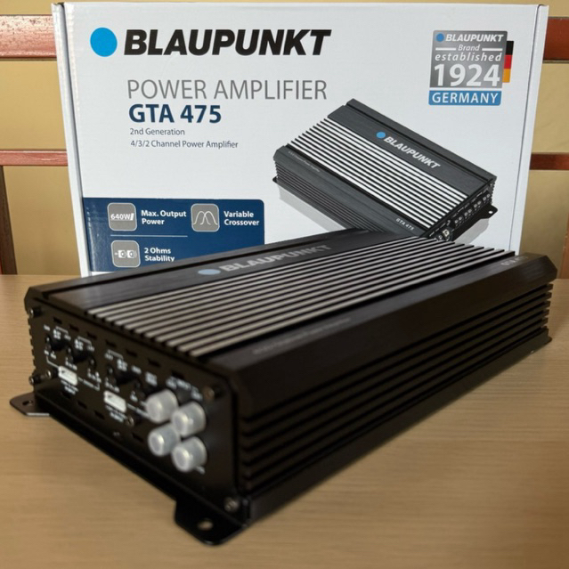 POWER BLAUPUNKT 4 CHANNEL GTA 475 AMPLIFIER BLAUPUNKT ORIGINAL