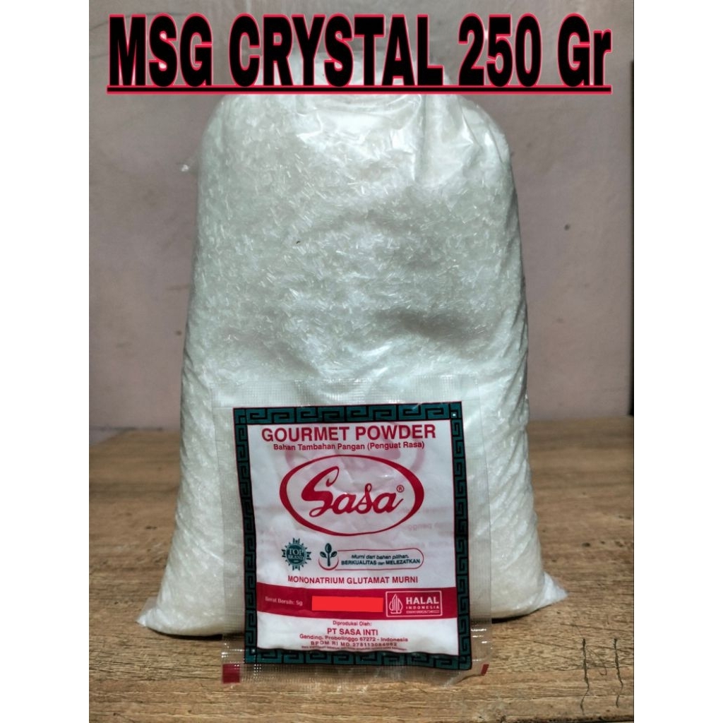 

Penyedap Rasa MSG Micin Curah Promo 250 Gr Kemasan Repack Murah Sasa/Ajinomoto