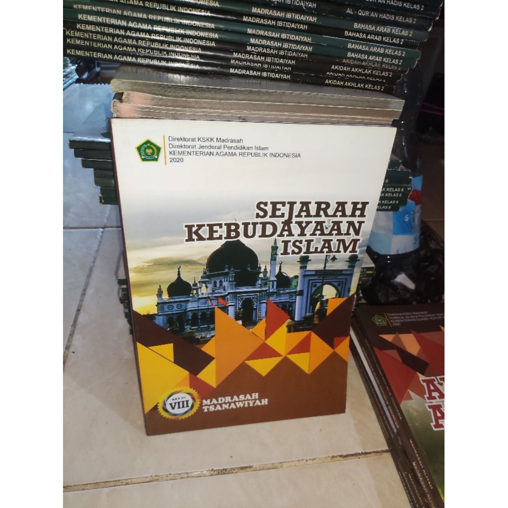 buku sejarah kebudayaan Islam kelas 8 madrasah Tsanawiyah