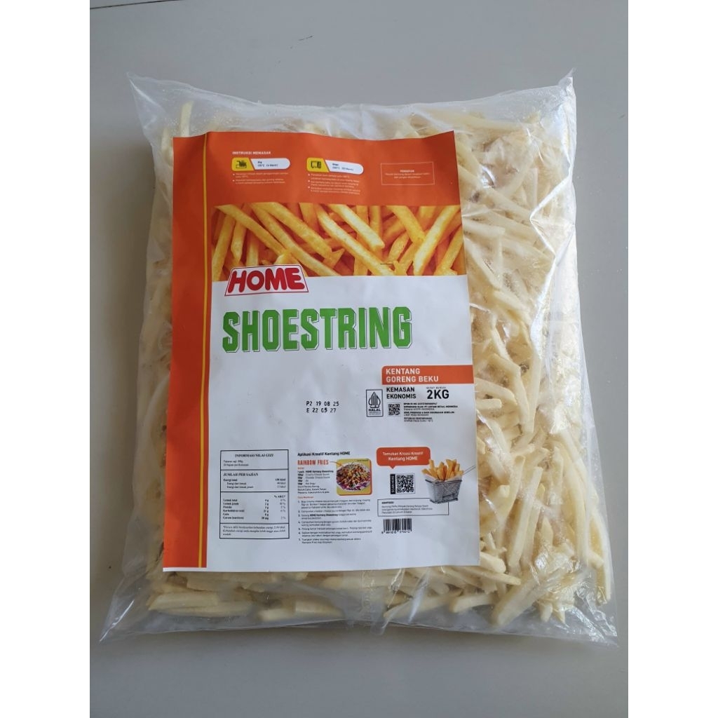 

Home Shoestring 2kg/French Fries/Kentang Goreng Curah