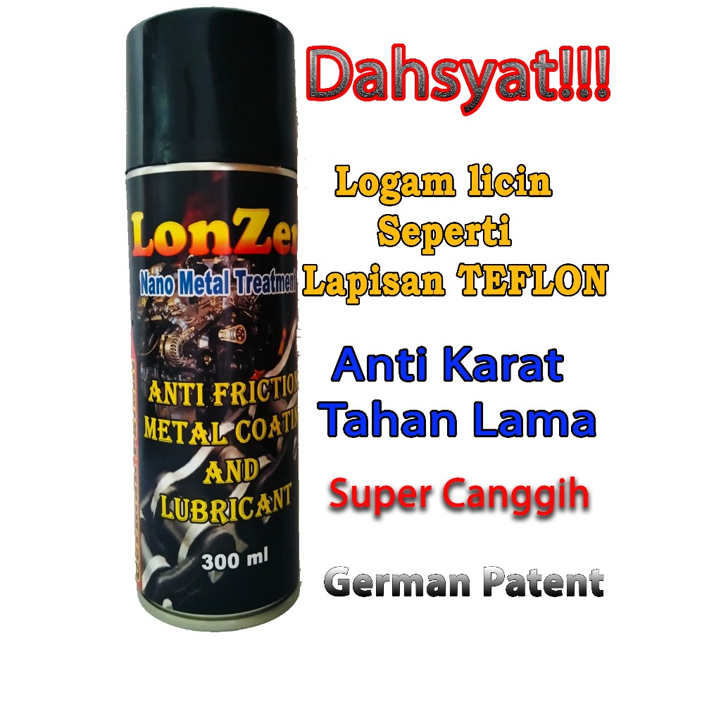 Lonzer,WD,Penetrant,PelumasAntiKarat,AerosolAntiGesek,PelumasRantaiMotor,Voltavit