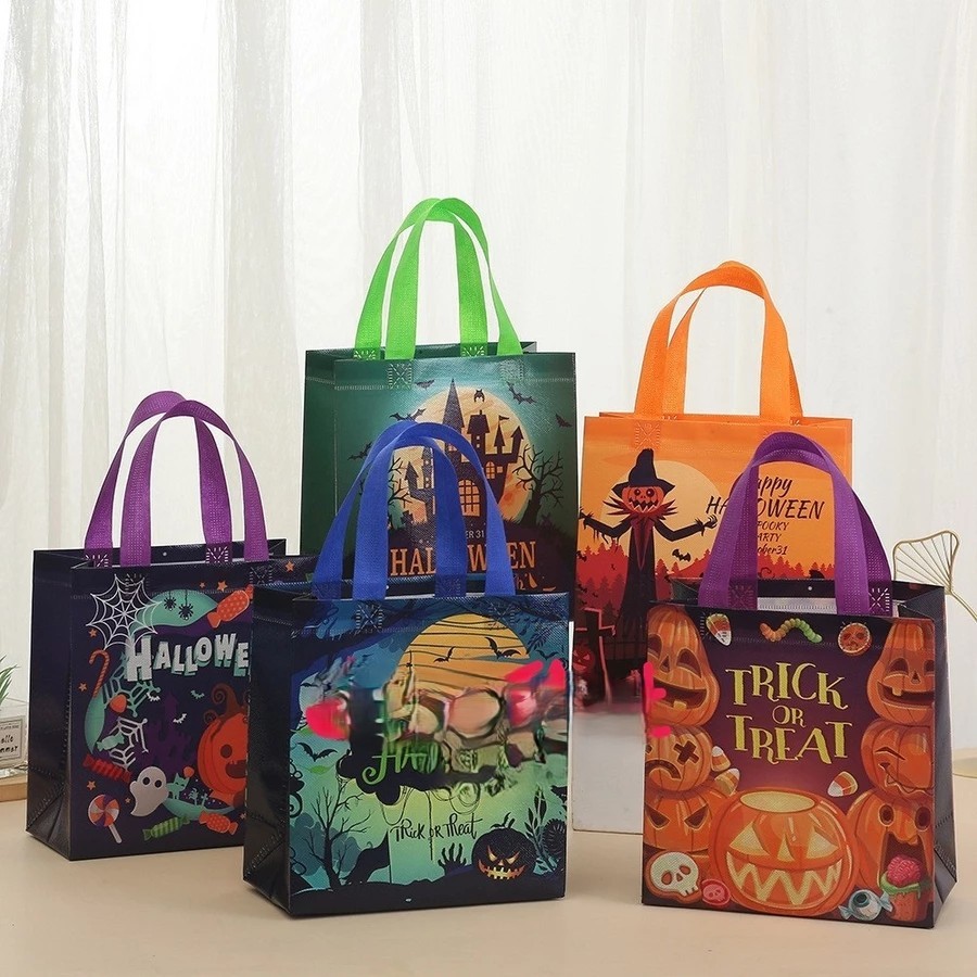 

TAS KANTONG SOUVENIR HALLOWEEN SOUVENIR BAG HALLOWEEN DECORATION