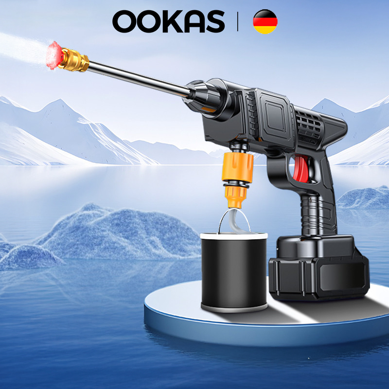 OOKAS Cuci Mobil Portable Tekanan Tekanan Tinggi Alat Cuci Motor Mobil Mesin