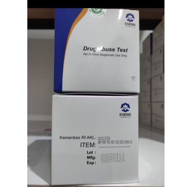 DRUGS TEST MULTI 8 CUP MERK EGENS SATUAN