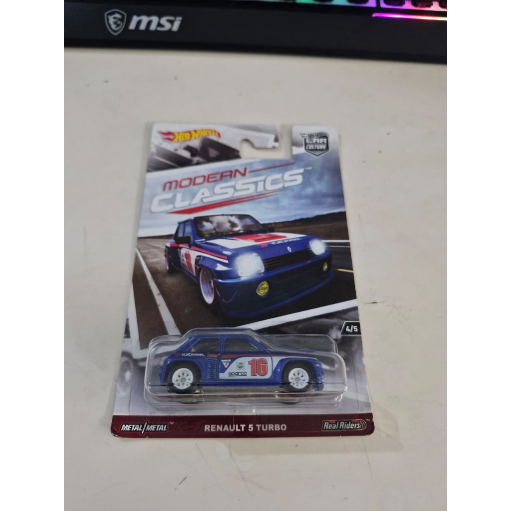 Hot Wheels Premium Modern Classic Renault 5 Turbo