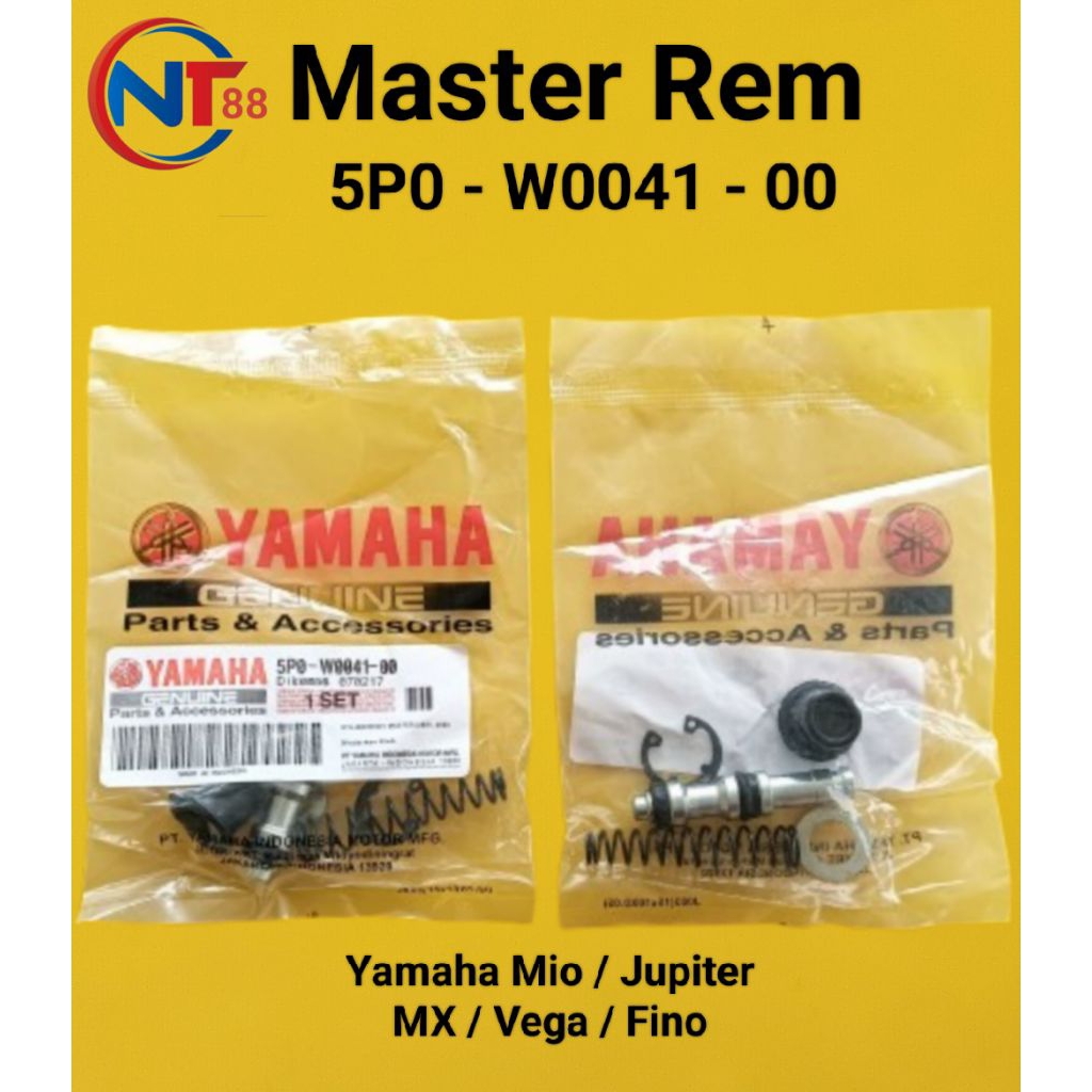(1 Pcs) Seal Master Rem Depan Kit Yamaha Mio /Jupiter MX / Vega / Fino 5P0-W0041-00 Master rem motor