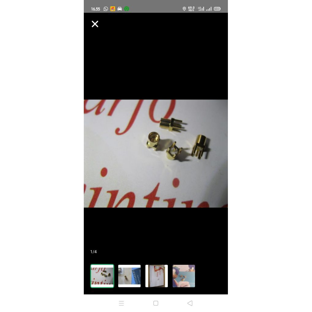 konektor mmcx solder board konektor mmcx board mmcx soldering