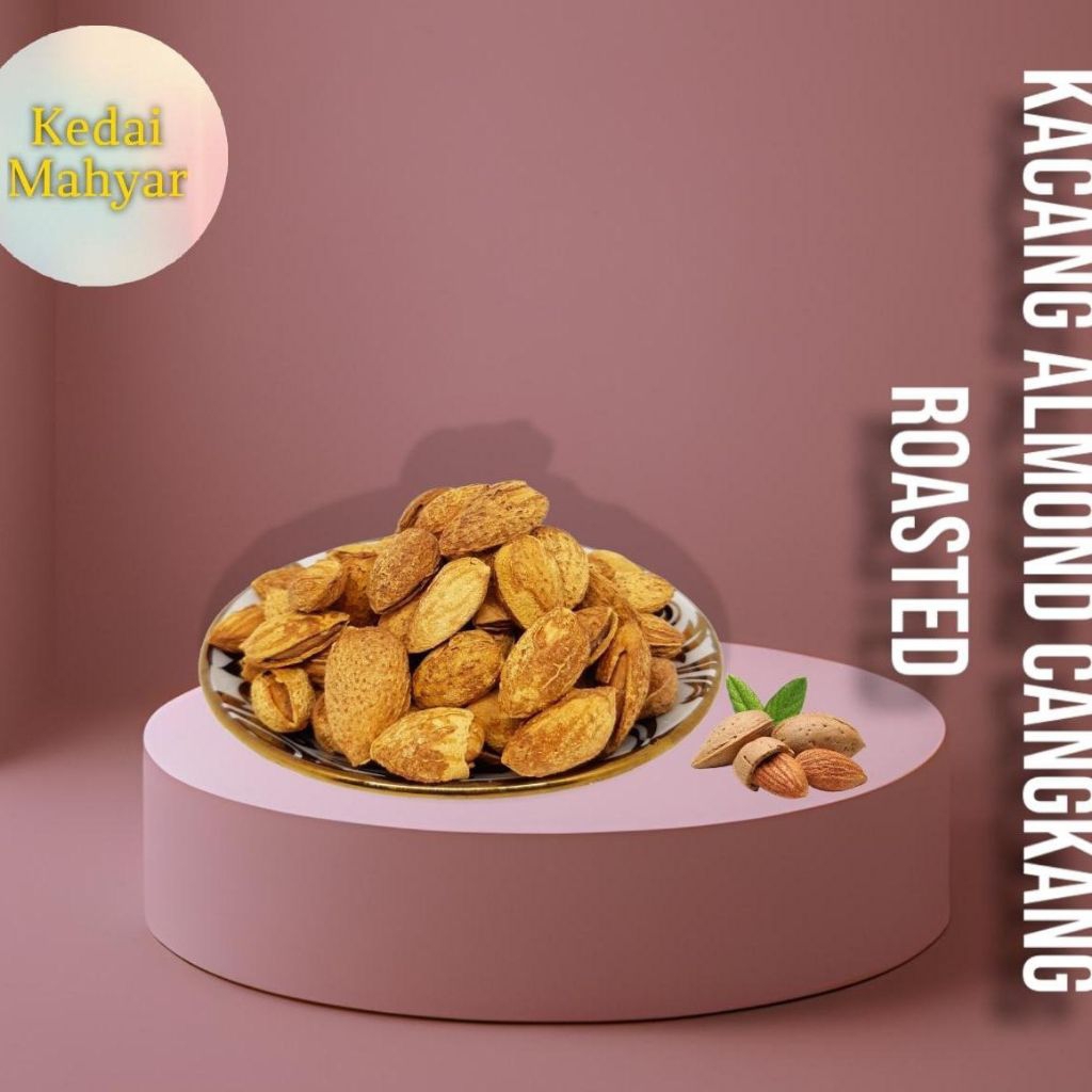 

Kacang Almond Cangkang Roasted