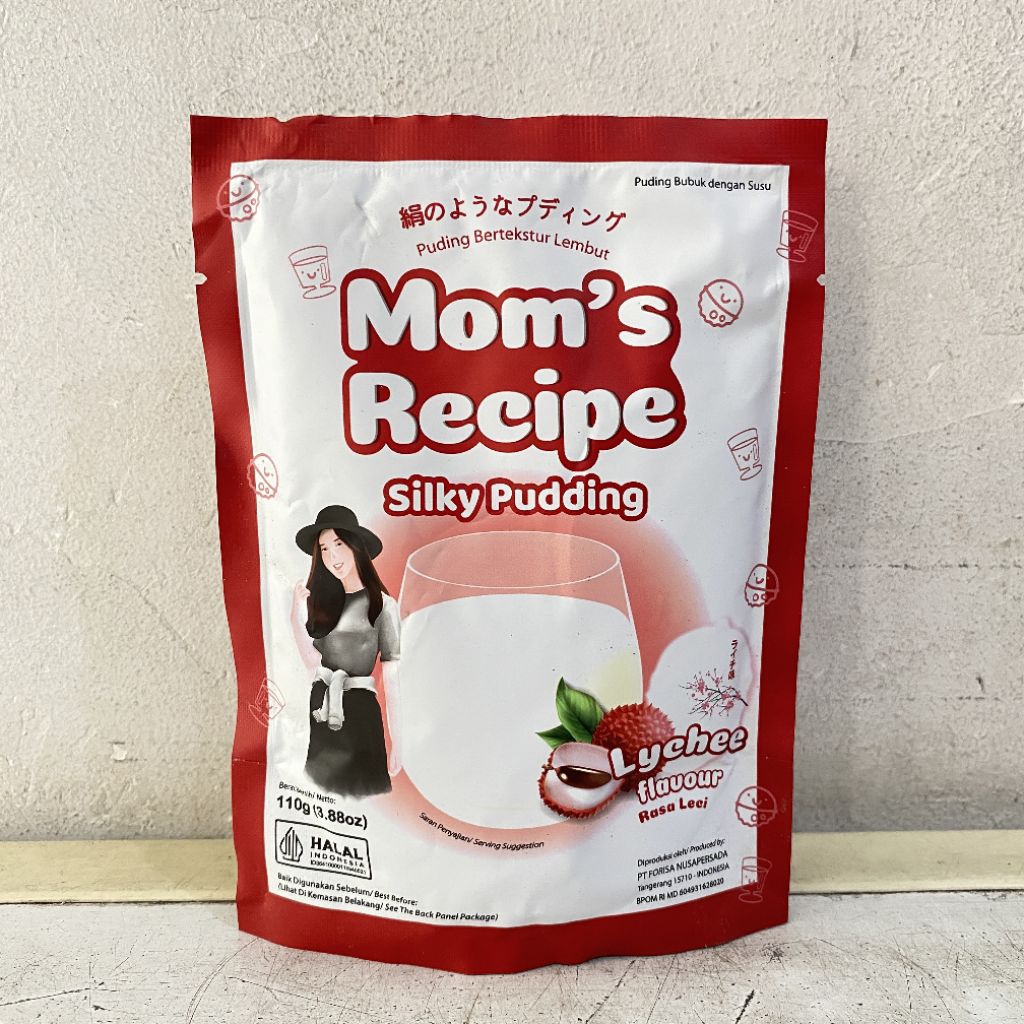 

Mom's recipe SILKY PUDDING rasa LECI pouch 110 gram