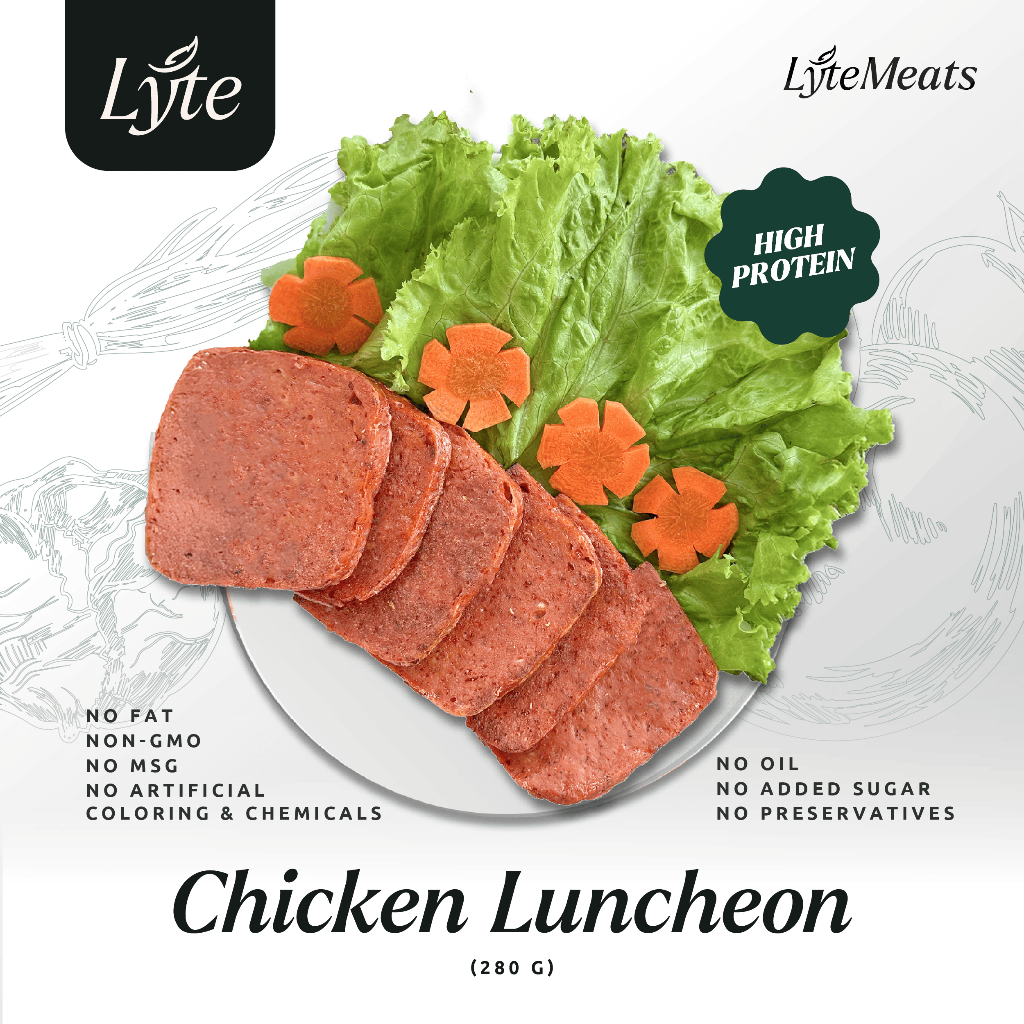 

LyteMeat Chicken Luncheon Gluten Free - 280g