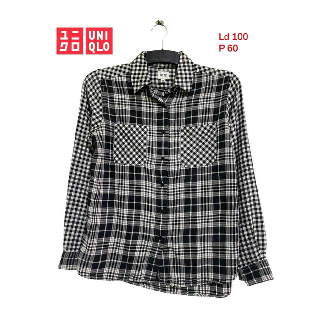 PRELOVED FLANEL | uniqlo flanel
