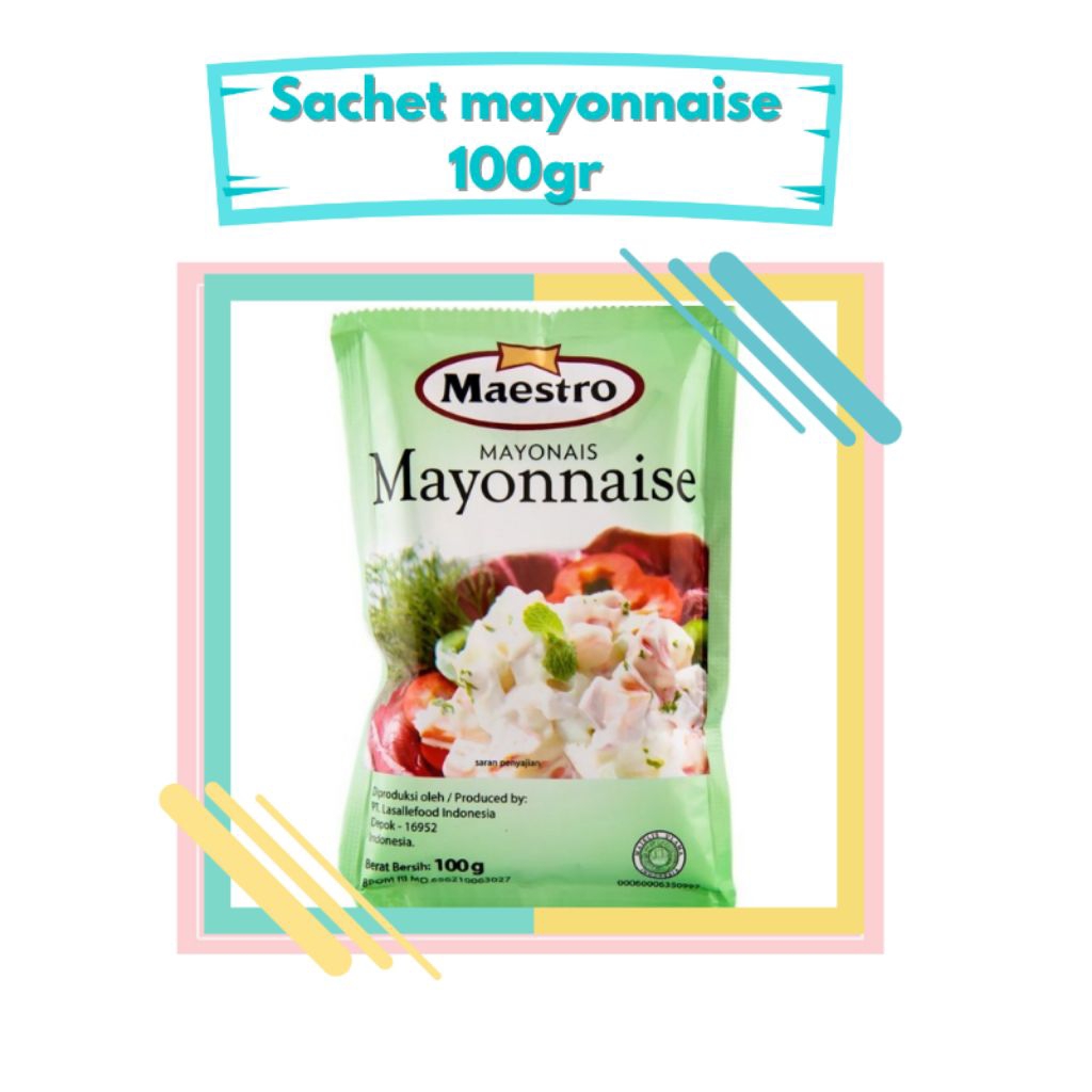 

mayonaise saset berat 100gram