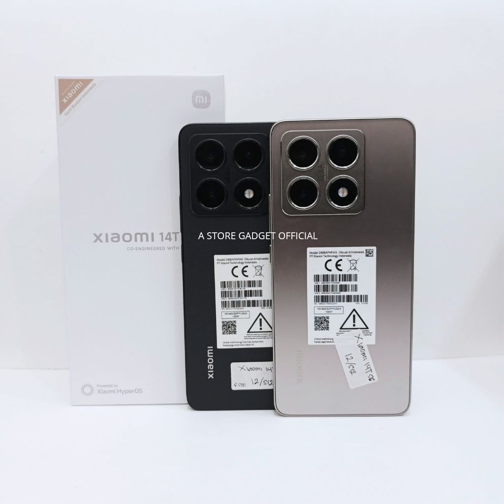 XIAOMI 14T 12/256 & 12/512 SECOND FULLSET ORI