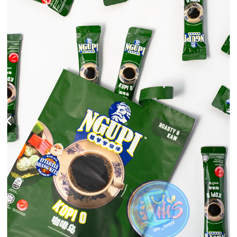 

NEW ZUS coffee kopi ngupi kopi o ( 12 g x 18 stick)