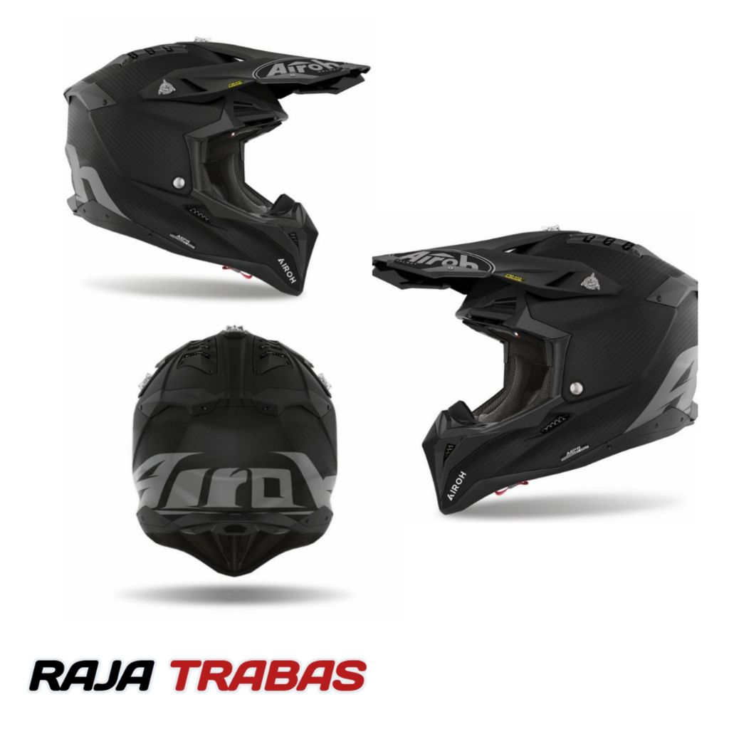 HELM AIROH AVIATOR 3 FULL CARBON MATT / AIROH CARBON / HELM AIROH