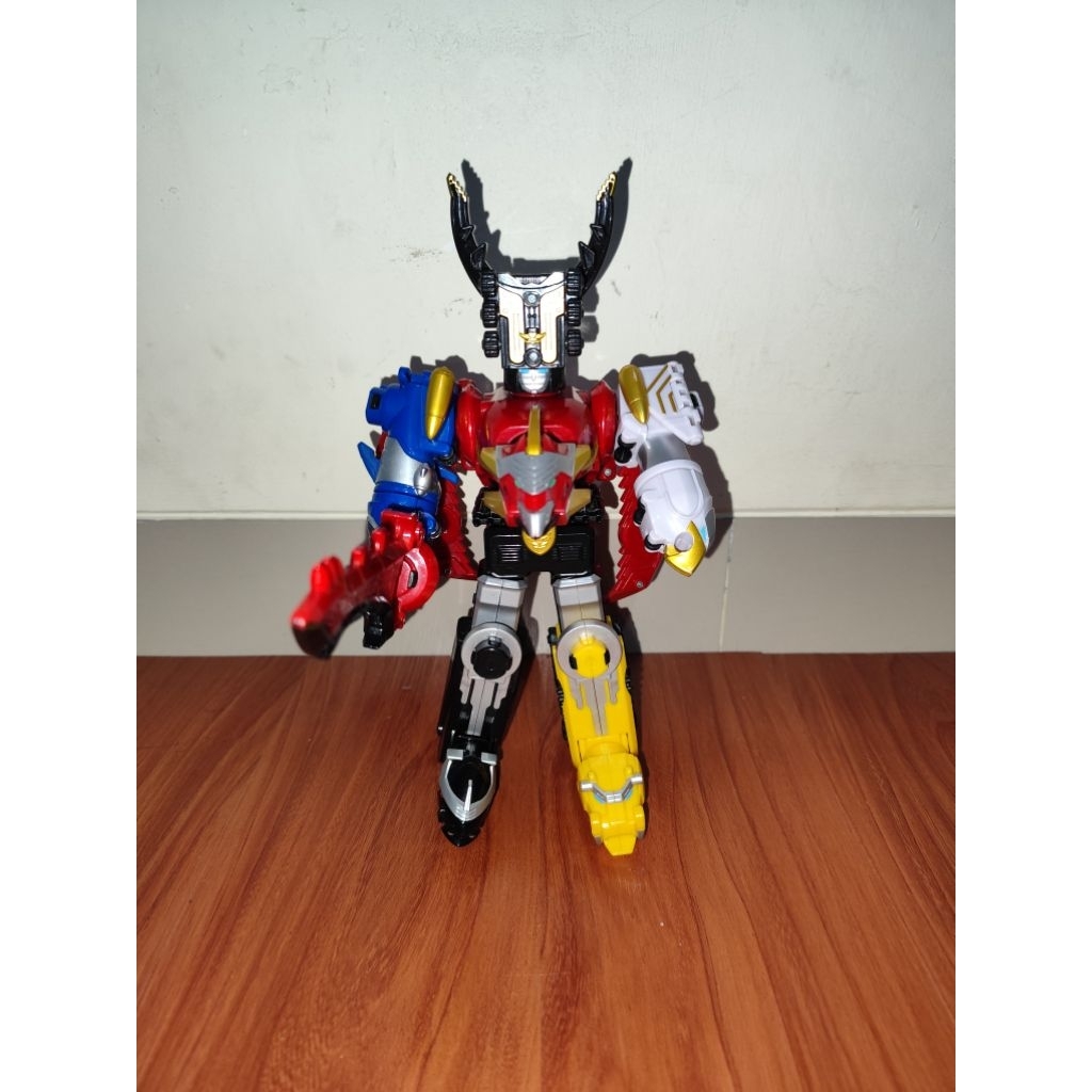 DX Gosei Great Megazord Landick Land Brothers Zord Goseiger Power Rangers Megaforce
