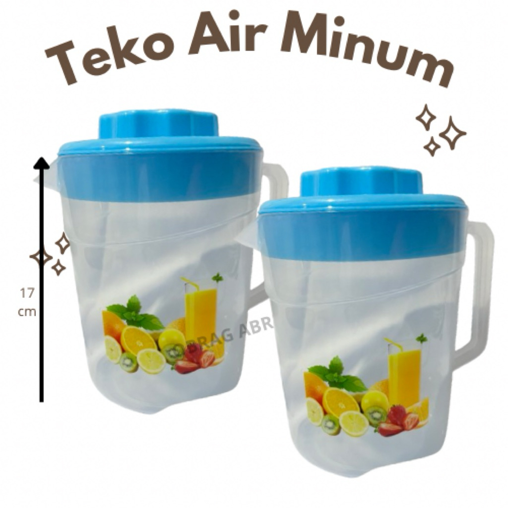 Teko Air Bening Kecil 1,5 Liter / Teko Air Plastik Kecil Serbaguna