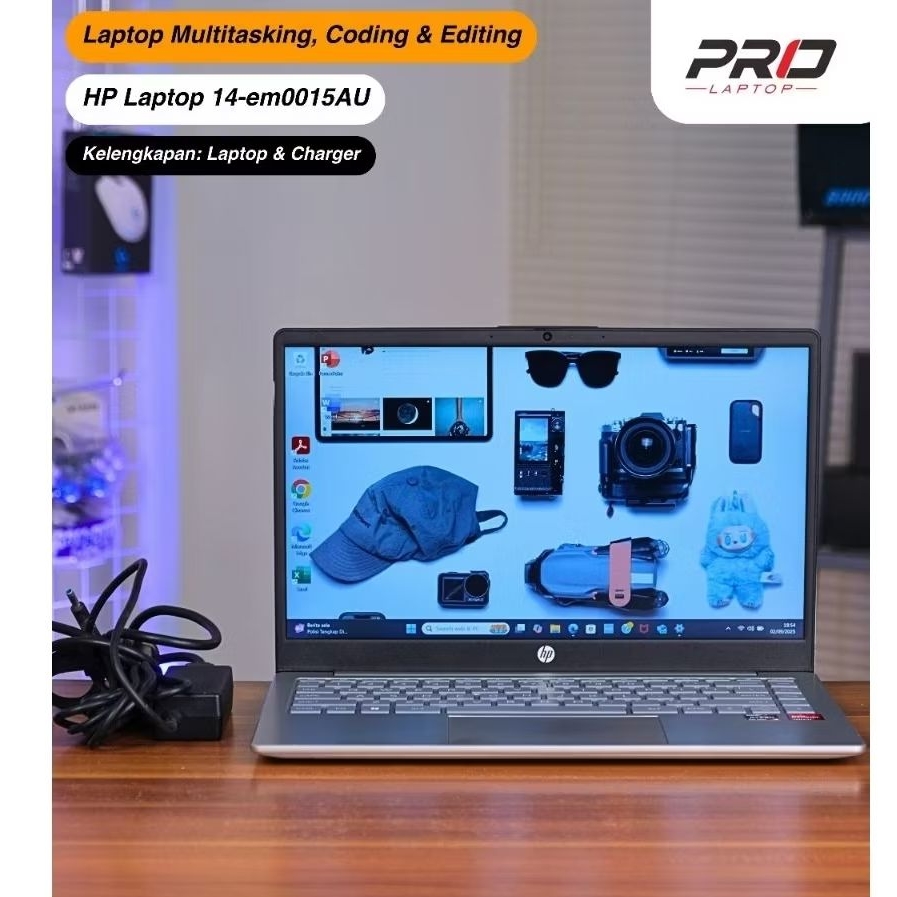 HP LAPTOP 14 (em0015Au) AMD RYZEN 5 7520U 8/512GB 14"