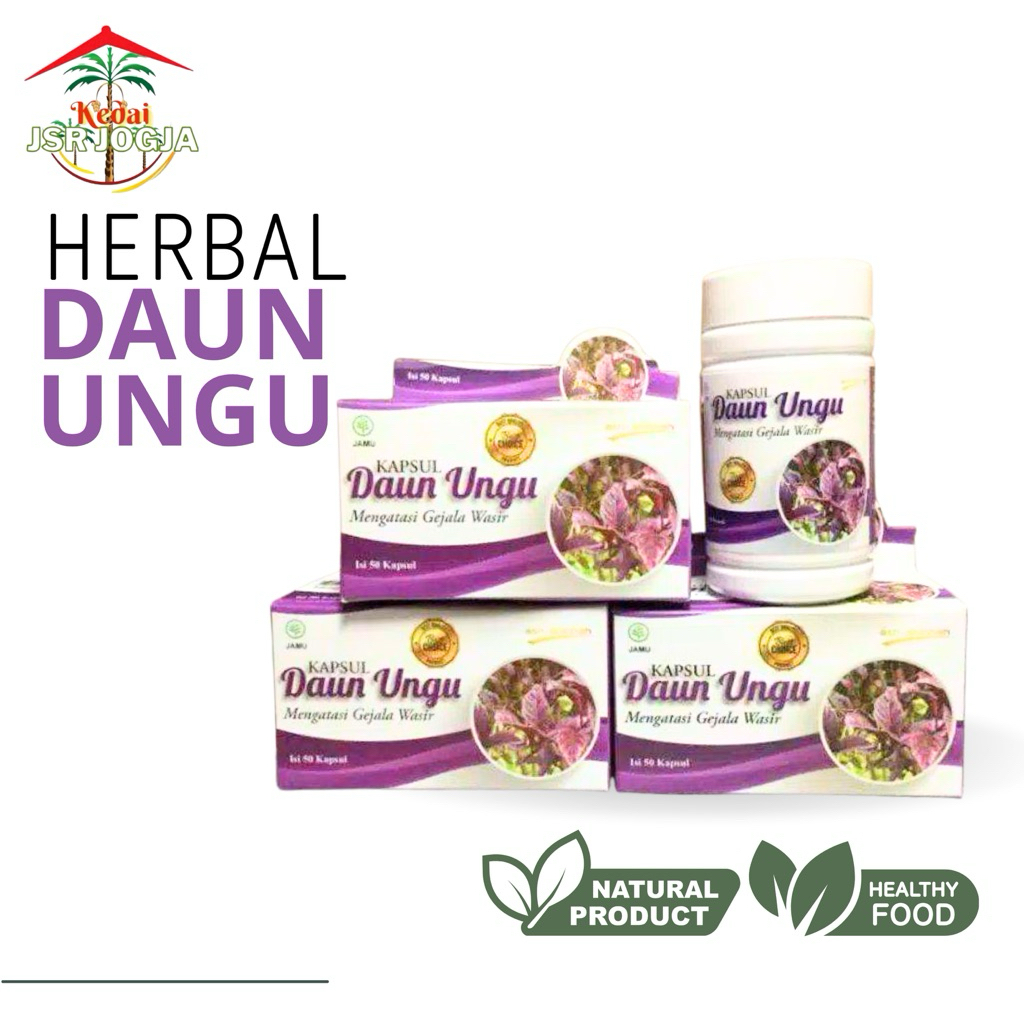 

Kapsul Herbal Daun Ungu Ash Shihhah - Obat Wasir Ambeyen Ampuh