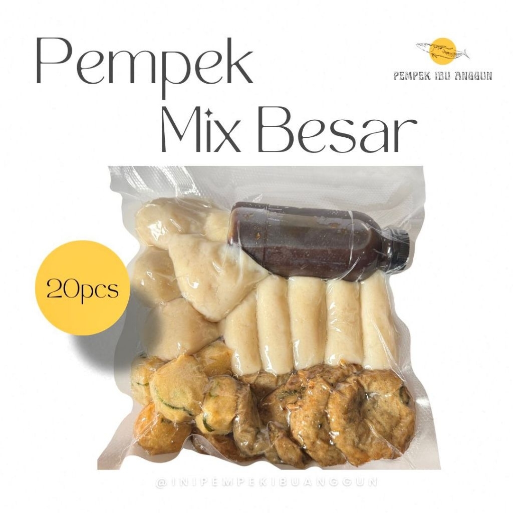 

PEMPEK PAKET BESAR ISI 20 BIJI GLUTEN FREE