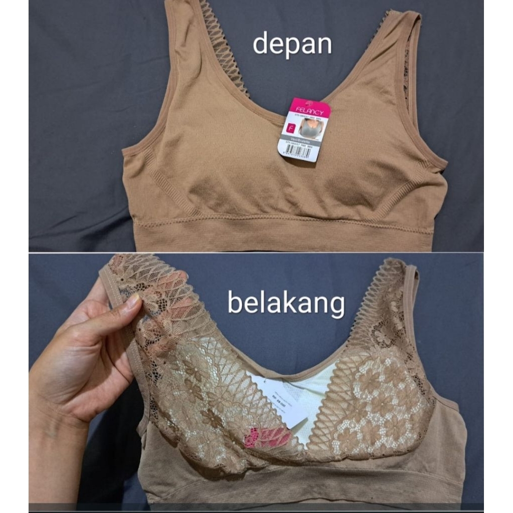 Sport Bra/Bralette Felancy - Brown(nude)