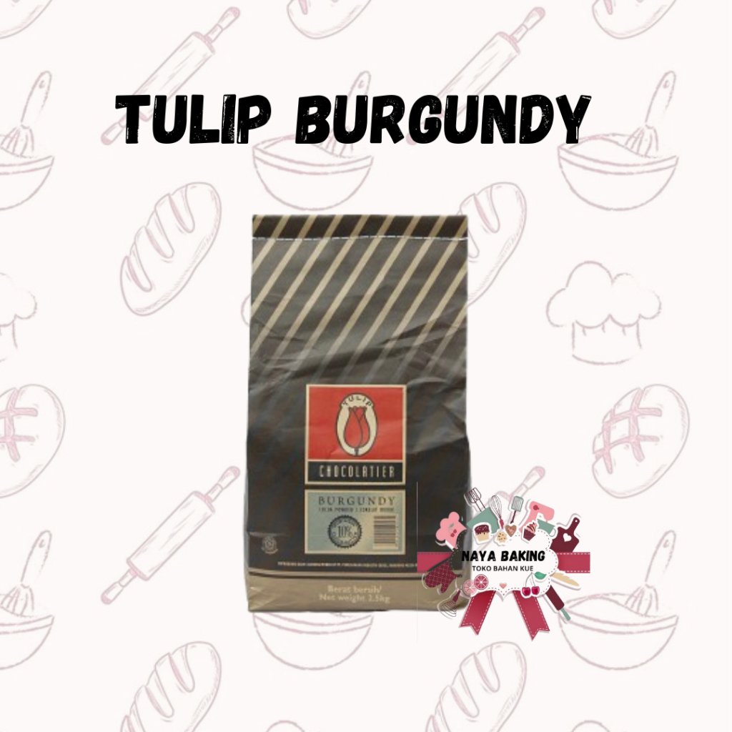 

TULIP BURGUNDY/ COKLAT BUBUK BURGUNDY/ REPACKAN 500GR & 250GR