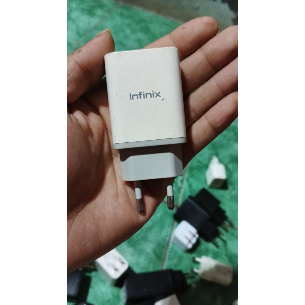 batok charger infinix 18 watt original