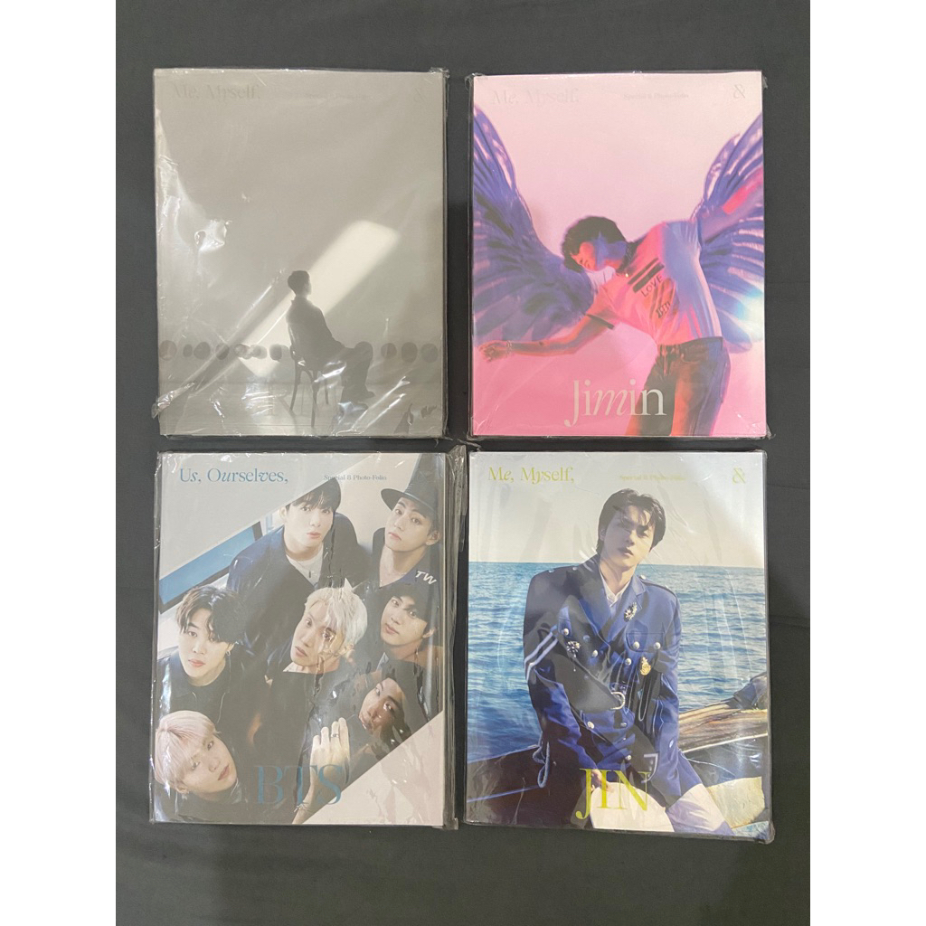 [READY STOCK] PHOTOFOLIO/PHOTOBOOK NAMJOON/JIN/JIMIN/BTS WE